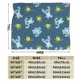 thumbnail image 4 of Ultra Soft Flannel Fleece Blanket, Monsters Inc Comfort Throw Blanket Home Decor for Couch Sofa 80"x60", 4 of 8