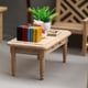 thumbnail image 3 of 1:12 Muebles de Casa de Madera en Miniatura con Accesorios de Cojín , Beige, 3 of 6