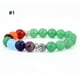 thumbnail image 1 of Energy Volcanic Stone Bead Bracelet Fashion Men Women Unisex Transfer Beads Brac, 1 of 5