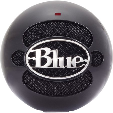 Blue Microphones Snowball USB Condenser Microphone, Gloss Black