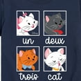 thumbnail image 3 of Disney Classics - Cats & Dogs - Un Deux Trois Cat - Toddler And Youth Short Sleeve Graphic T-Shirt, 3 of 5