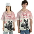 thumbnail image 4 of Every Fart is Love Note Scottish Terrier Guilty Face Happy Valentine's All Over Print 3D Baseball Shirt Scottie Dog Lover Gifts Softball Sport - 01016, 4 of 6