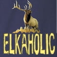 thumbnail image 3 of CafePress - Elkaholic Gear And Gifts Long Sleeve Dark T Shirt - Long Sleeve Dark T-Shirt, 3 of 4