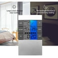 thumbnail image 4 of MORESEC under $5 Wireless Charging Alarm ClockDesktop Clock with Fast Wireless Phone Charger, LED Display with Adjustable Brightness, Dual Alarm and Snooze Function, Built in Thermometer, 4 of 8