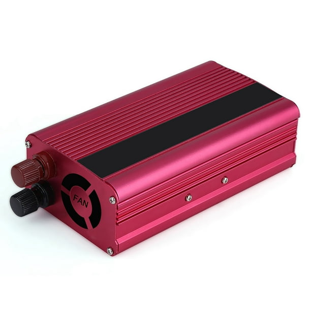 1500W DC 12V a AC 110V Convertidor inversor de corriente para automóvil Adaptador de cargador USB