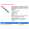 thumbnail image 2 of Right Camshaft - Compatible with 2011 - 2020 Dodge Grand Caravan 3.6L V6 VIN G DOHC 2012 2013 2014 2015 2016 2017 2018 2019, 2 of 4