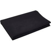 1pc Stripe Pattern Elastic Fiber Ribbing Fabric 31.5x5.51x0.08 Inch Seamless Rib Cuffs Tubular Rib Cuffing for Cuffs Waistbands Neckline Collar Trim Jacket Sweatshirt Sewing Black