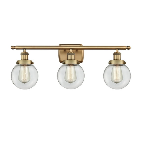 Innovations Lighting 916-3W-11-26 Beacon Vanity Beacon 3 Light 26" Wide Vanity Light -