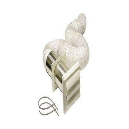 

Lambro 266W Vinyl Duct Bathroom Fans Vent Kit 5-Piece