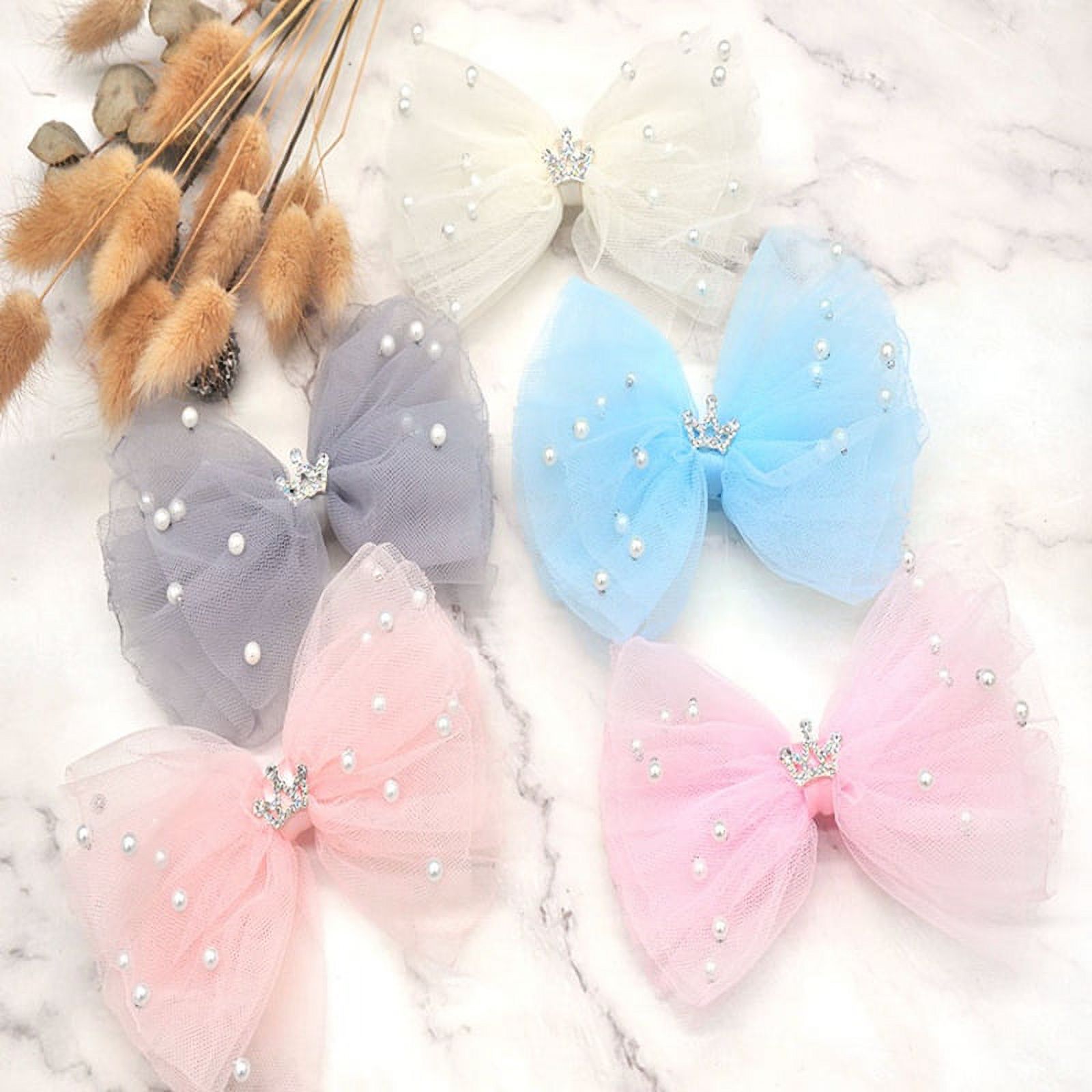 Ame Sweet Children's Tiara With Lace Bow Hairpin