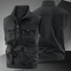 thumbnail image 2 of Chaleco deportivo de color liso para hombre: prenda de trabajo ligera sin mangas con bolsillos, estilo informal para todas las estaciones, 2 of 4