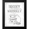 thumbnail image 2 of Wang, Melissa 12x14 Black Modern Framed Museum Art Print Titled - Laundry Today II, 2 of 5