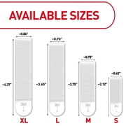 3M Command Picture Hanging Strips, Small & Medium, White, 12/Pkg.