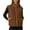 Coffee, variant on Gfyviroh Women's Fleece Vest Jackets Patchwork Snap Button Sleeveless Jackets with Pockets Stand Collar Lightweight Outerwear Coats