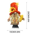 thumbnail image 3 of Fall Decor Wzzjkit Gnomes Plush Thanksgiving Decorations, Handmade Harvesting Season Sunflower Faceless Old Man Doll Gnome Fall Decorations for Home Thanksgiving Gifts, Fall Gnomes, 3 of 3