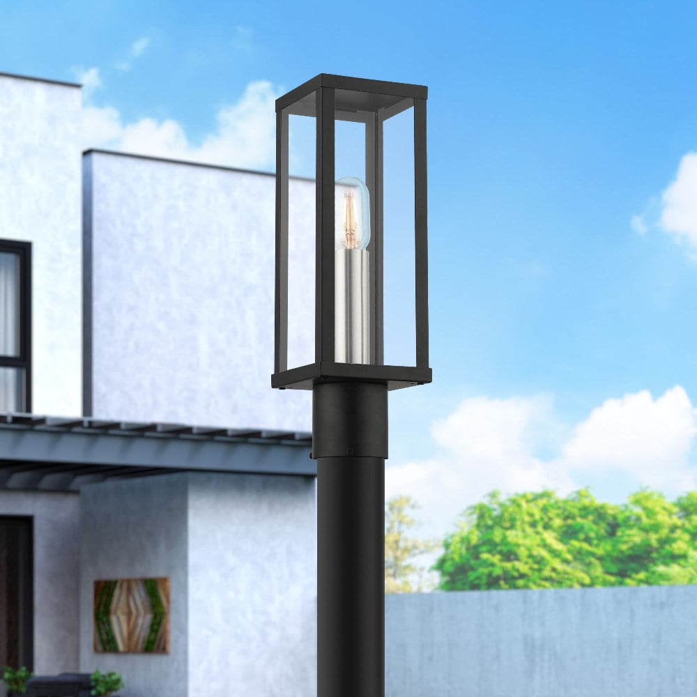 Livex Lighting - Gaffney - 1 Light Outdoor Post Top Lantern In Contemporary