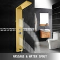 thumbnail image 4 of VEVOR 5 in 1 Shower Panel System with Spout Rainfall Massage Jets Tub Spout Hand, 4 of 8