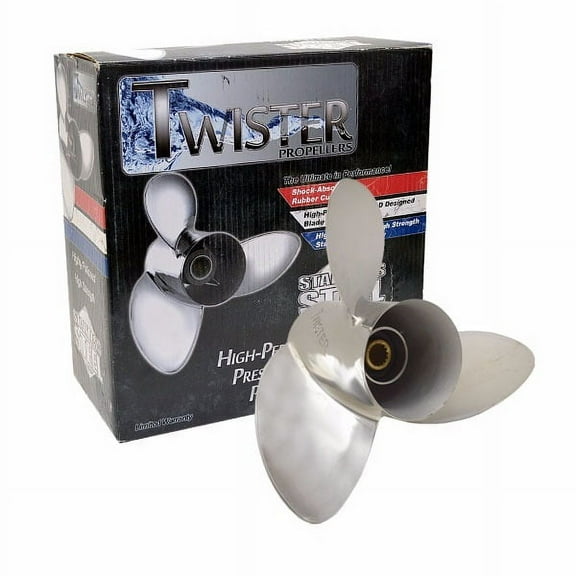 Michigan Wheel Twister Boat Propeller 103104 | Yamaha RH 15 1/4 x 19P