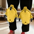 thumbnail image 3 of Ensemble de Genouillères de Protection avec Construction Durable Support Robuste 3 Roulettes Coussins en Gel Confortables Unisexe Adulte Prêt pour un Tour Complet à 360° Sans Levage Requis Taille Unique 2 Pcs, 3 of 3