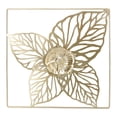 thumbnail image 1 of Decoración De Pared 3D, Colgante De Pared De Metal Dorado Minimalista Fácil De Mantener Duradero Para Hotel, 1 of 7