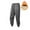 #Dark Gray, variant on DPTALR Men's Thermal Solid Color Jogger Pants with Elastic Waist and Sport Pockets,Black Big and Tall Men S