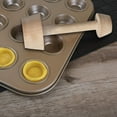 thumbnail image 3 of Prettyui Wooden Egg Tart Smashing Double-Sided Cake Baking Tool, 3 of 6