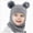 A90-Grey, variant on Toddler Boys Girls Satin Lined Baby Winter Hat Earflap Beanie Warm Knit Hat Pompom Silk Lined Skull Cap 6-12 Months 12-24 Months 2T 3T 4T 5T 6T 7T 8T 9T Children(Black,2-7 Years)