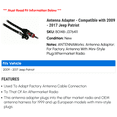 thumbnail image 2 of Antenna Adapter - Compatible with 2009 - 2017 Jeep Patriot 2010 2011 2012 2013 2014 2015 2016, 2 of 2