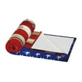 thumbnail image 4 of PHELIKA American Flag Painted On Wood 02 Flannel Fleece Throw Blanket Living Room/Bedroom/Sofa Couch Warm Soft Bed Blanket For Kids Adults All Season Ultra Soft 50x60 Inch, 4 of 9
