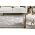 thumbnail image 6 of Well Woven Harlow Cora Moroccan Lattice Trellis Taupe 7'10" x 9'10" Area Rug, 6 of 7