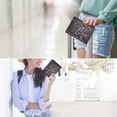 thumbnail image 5 of Passport Holder Cover Wallet Case RFID Blocking Leather Card Slot Travel Accessories Documents Organizer Protector for Women Men, 5 of 6