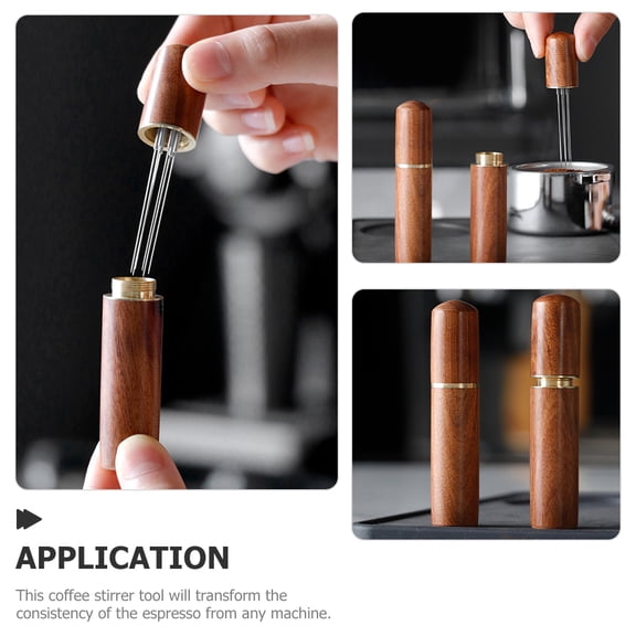 LEXSOMEO Portable Espresso Coffee Stirrer Espresso Tamper Espresso Stirrer Espresso Distribution Tool