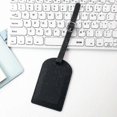 thumbnail image 2 of Leather Luggage Tags Suitcase Id Card Name Label Baggage Address Travel Holiday 3pcs, 2 of 4