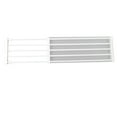 thumbnail image 1 of Expandable Closet Tension Shelf Rod, Adjustable Nail Free Cabinet DIY Divider Storage Rack For Wardrobe Cupboard23-30cm / 9.1-11.8in Length, 1 of 8