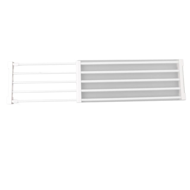 Expandable Closet Tension Shelf Rod, Adjustable Nail Free Cabinet DIY Divider Storage Rack For Wardrobe Cupboard23-30cm / 9.1-11.8in Length
