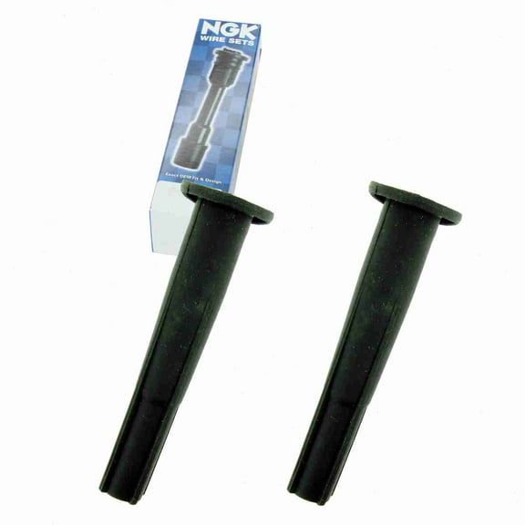 2 pc NGK 59008 Ignition Coil Boots for 158002 671-8179 702504 SPB186 SPP123E Direct Spark Plug Wire Fits select: 1998-2000 LEXUS LS, 1998-2000 LEXUS GS