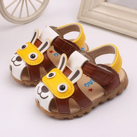 

YOHOME Toddler Infant Kids Baby Boy Cartoon LED Luminous Shoes Sneakers