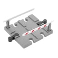 thumbnail image 1 of KAKOWELY train track prop Toy Train Track Accessories Simulation Barricade Plaything DIY Train Road Block Replacement Railway Parts Train Track Railing Barrier Pretend Model for Games, 1 of 5