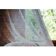 thumbnail image 2 of Ethnic Tulle Curtains with Rod Pocket, Vibrant Colored Drawing Style Pattern with Geometrical Traditional Illustration, Sheer Drape for Wedding Party 2 Panels, 7 Sizes, Multicolor, by Ambesonne, 2 of 3