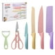 thumbnail image 1 of Cuchillos de Cocina Profesional Chef Acero Inoxidable KIMHI Pk 6 pz, 1 of 6