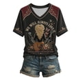 thumbnail image 2 of Vintage Dolly V‑Neck Shirt, Parton Memorial T‑Shirt, Country Legend Tee, Nashville Western Shirt, Retro Country Singer Graphic Tee XXXXL, 2 of 5