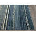 thumbnail image 4 of Abani Mesa Collection Southwestern Blue Striped 5' x 8' Area Rug, 4 of 5