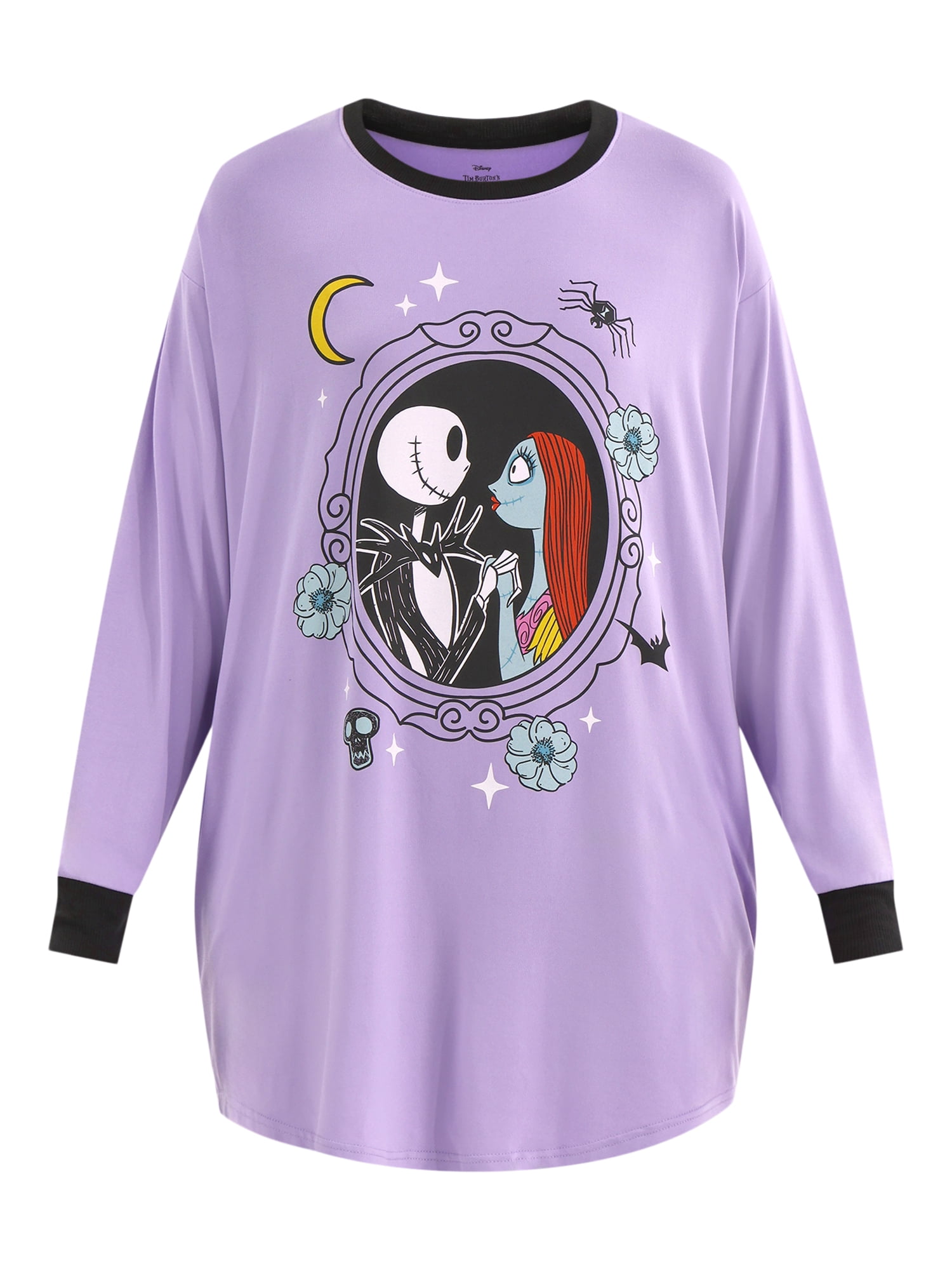 Disney's Nightmare Before Christmas Women's Sleepshirt, Sizes XS-3X