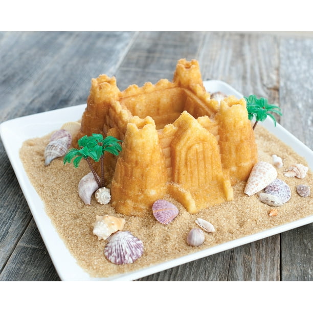 Nordic Ware Pro Cast Bakeware Nonstick Aluminum Castle Bundt Pan