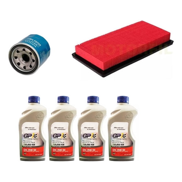 Filtro Aire Filtro Aceite 4 Lt Aceite 25w50 Gp1