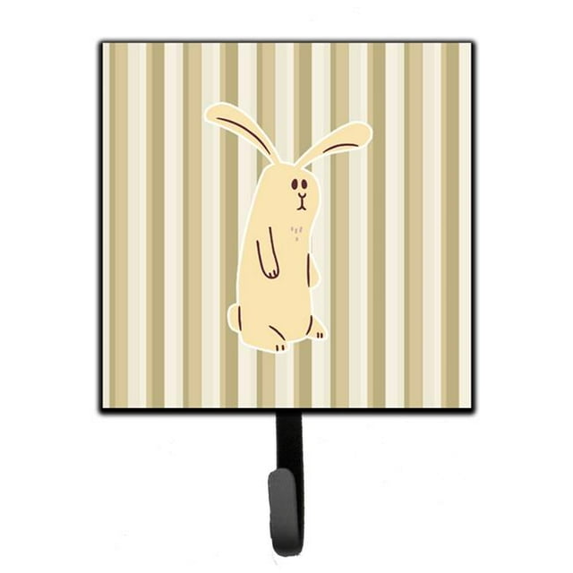 Carolines Treasures BB7082SH4 Rabbit on Stripes Leash or Key Holder