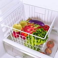 thumbnail image 5 of 4Pack Freezer Storage Organizer, Deep Refrigerator Wire Bins: With Built-in Handles, Stackable Freezer Wire Baskets for Chest & Upright Freezer, Cabinet, Pantry – Home Decor, 5 of 9
