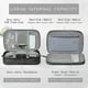 thumbnail image 3 of Cable Organiser, Cases For Electronic Accessories, Electronic Bag For Cables, Charger, Adapters, Usb Disk Black, 3 of 5
