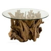 Uttermost Solid Teak Driftwood Cocktail Table
