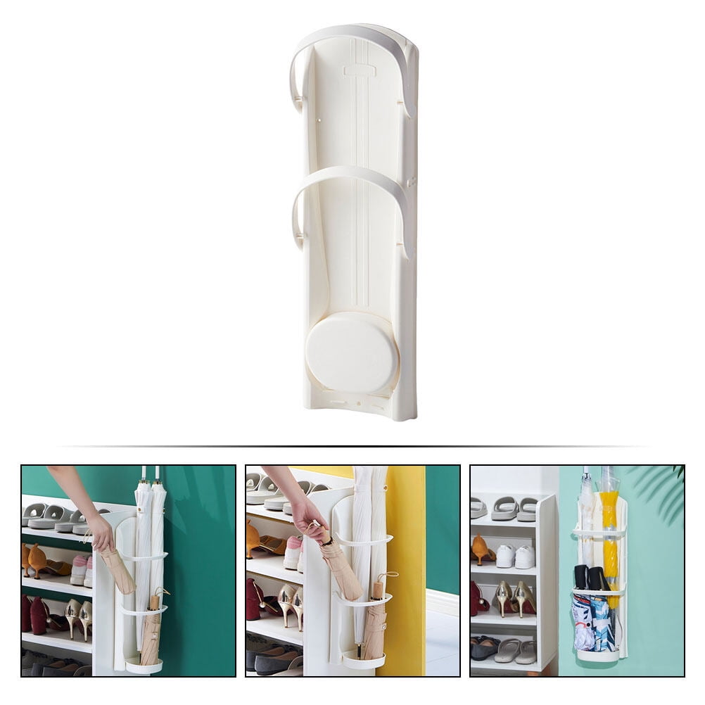 UPOUART Foldable Umbrella Stand Holder, ABS Material, Lightweight Indoor Use, Space-Saving Design for Home and Office